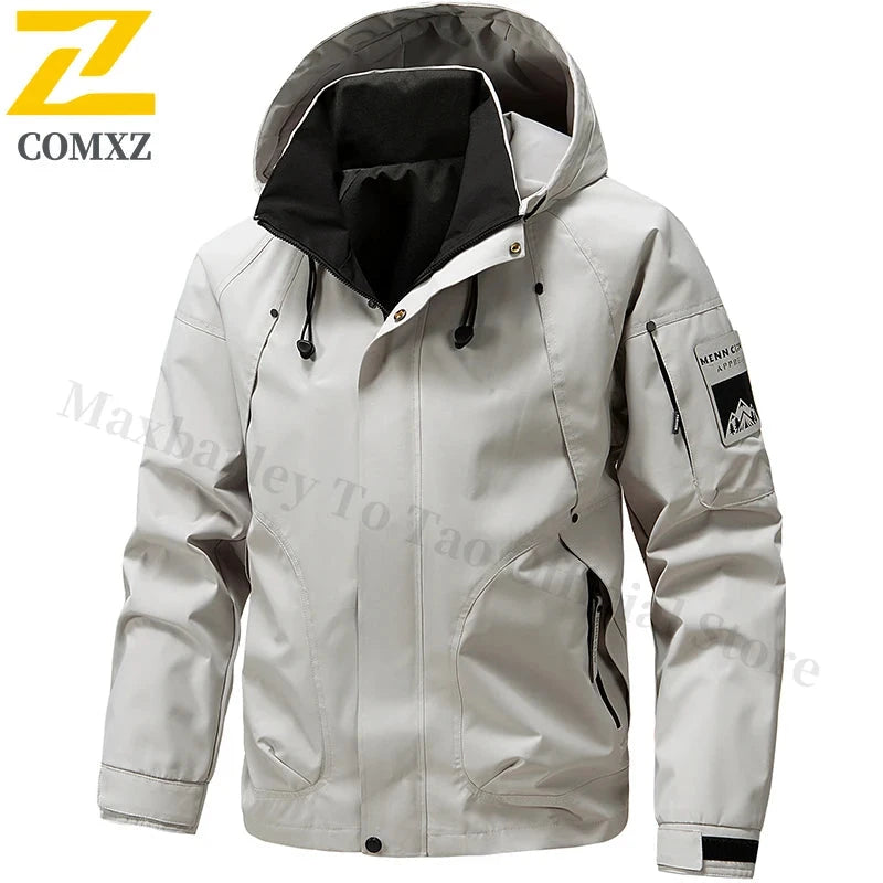 Gorpcore Men's Rainproof Fishing Jacket Autumn Large Size GlowCart