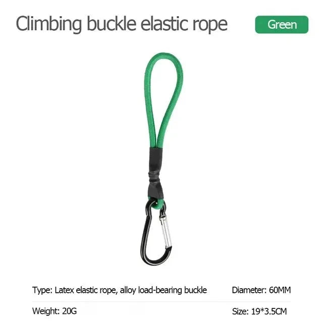 1 Piece Tent Elastic Rope Cord Hook Fixation Elastic Stretch GlowCart