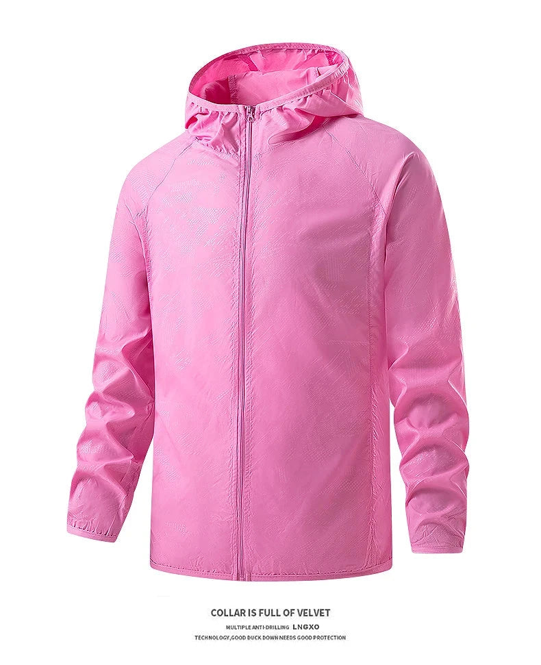 LNGXO Waterproof Hiking Jackets for Men and Women Sun GlowCart
