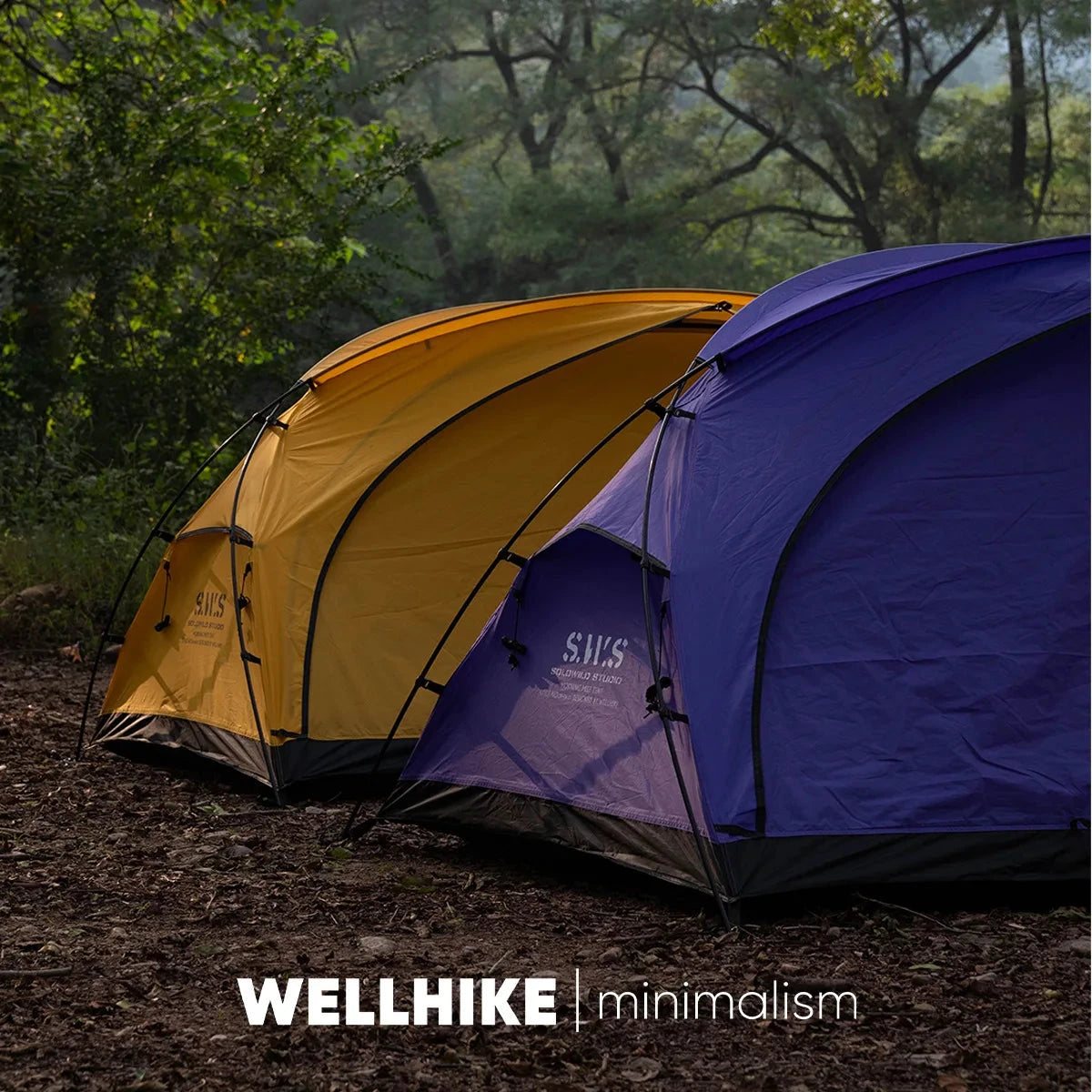 WELLHIKE Camping Expansion Tent Used With SWS Morning Dew GlowCart