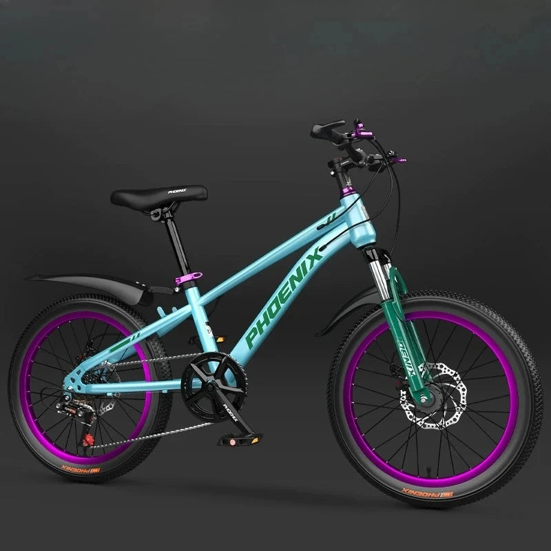 Mountain Bicycle for 8-16 Years Children With Brake Line/Kids Student MTB Cycle Men and Women /Low Price Girl Boy Child MTB Bike GlowCart