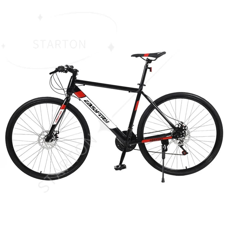 With 700*35C 40C 45C Gravel Bike Disc Brake 16 Speed Tire Steel Fork China Factory New Road Bike GlowCart