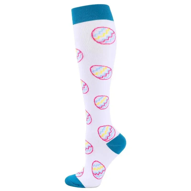 Men Women Compression Socks Varicose Veins Socks 20-30 Mmhg Outdoor Sports Cycling Travel Flight Nurse Running Leg Support Socks GlowCart