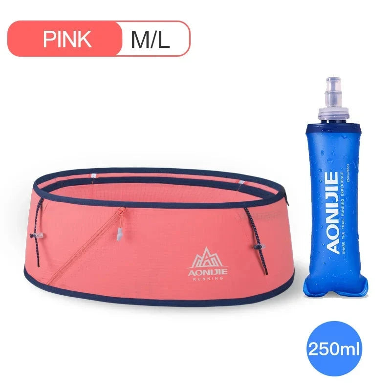 AONIJIE W8101 Hydration Running Belt Waist Pack Travel Money Bag Trail Marathon Gym Workout Fitness Mobile Phone Holder GlowCart