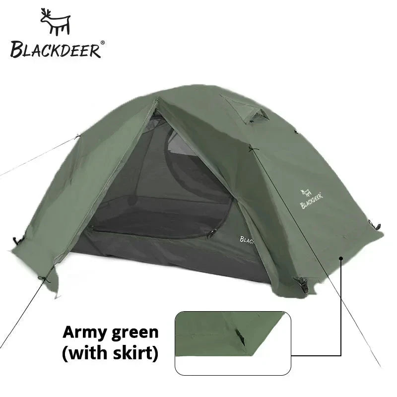BLACKDEER Tent Survival Archeos 2-3 People Backpacking Tent GlowCart
