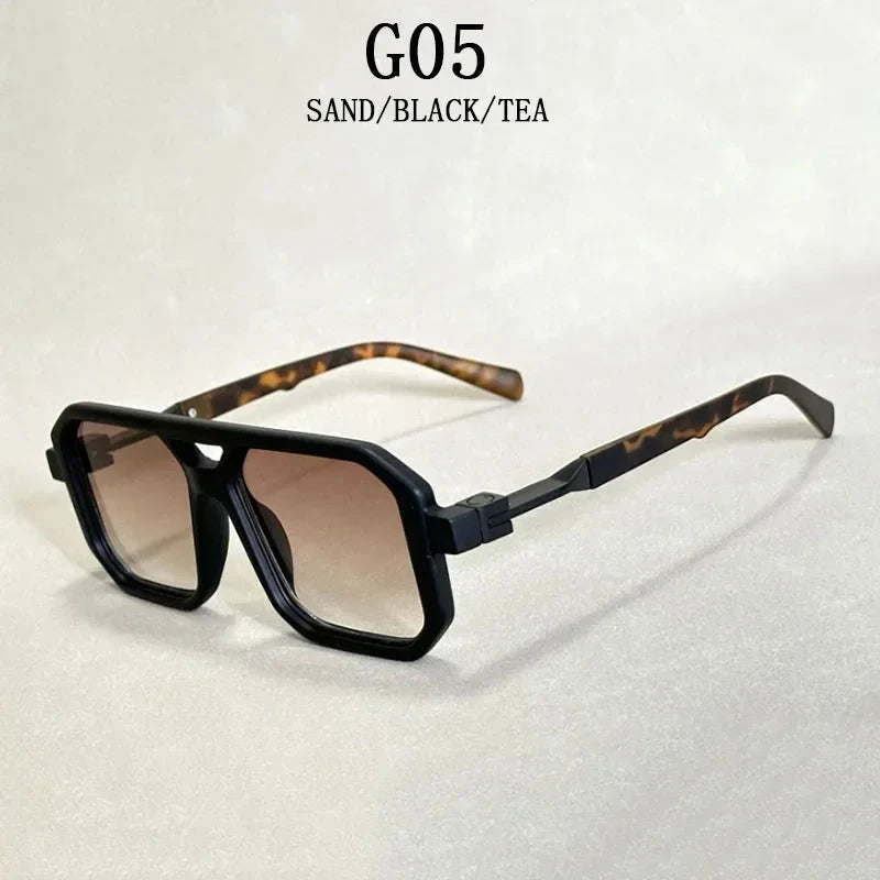 2024 Vintage Fashion Sun Protection Sunglasses for Men GlowCart