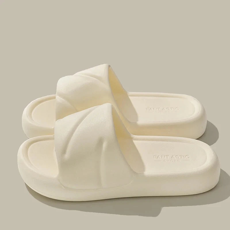 Cloud Slippers For Men Bathroom Thick-soled Non-Slip Slides GlowCart