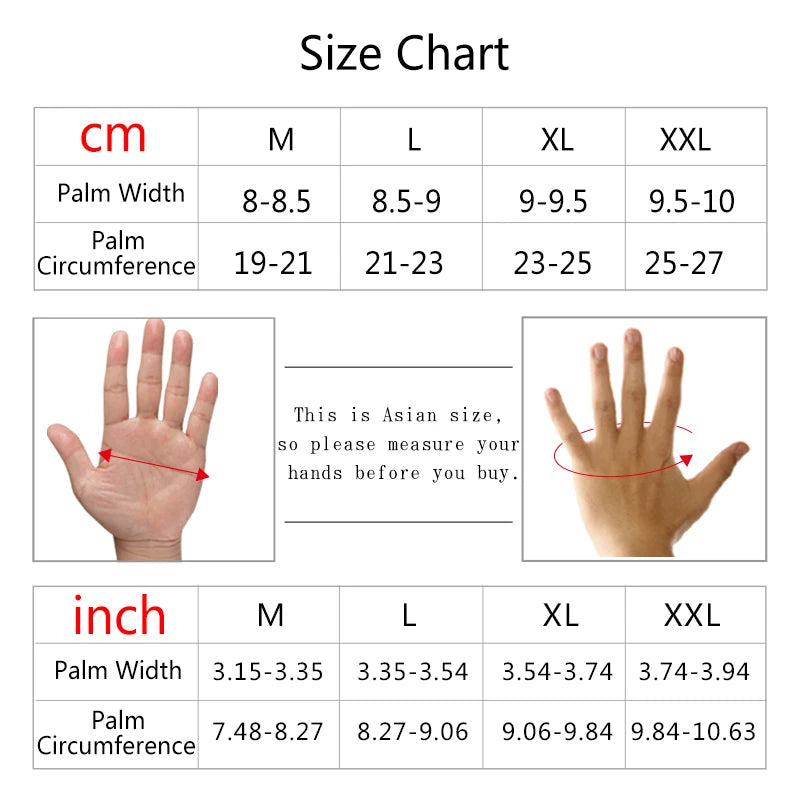 Winter Outdoor Cycling Running Ski Sports Gloves Warm Thermal Fleece Bicycle Bike Hiking MTB Touch Screen Gloves Full Finger GlowCart