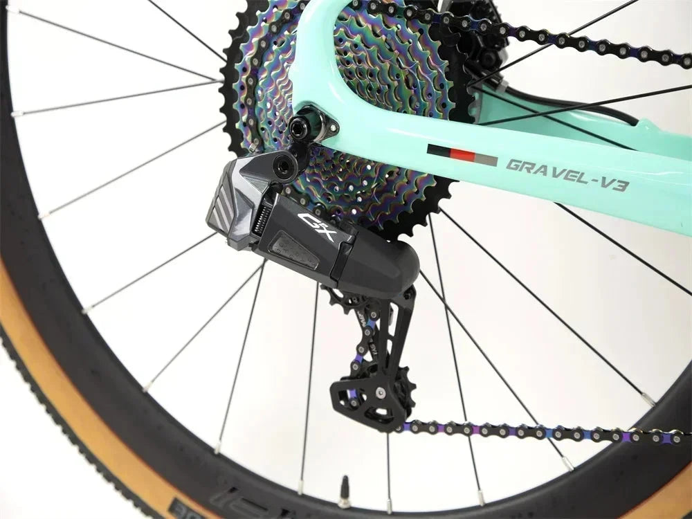 2025TWITTER GRAVEL V3 GEX-13Speed Electronically Shifting T900 Carbon Fiber Road Bike Hydraulic Disc Brakes велосипеды bicicleta GlowCart