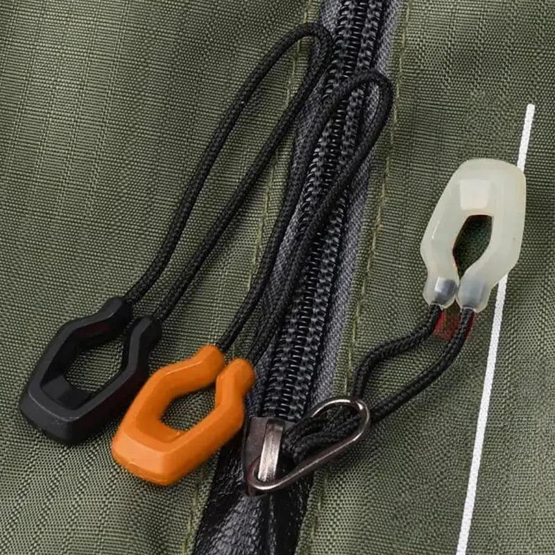 6pcs Luminous Zipper Travel Bag Zipper Anti-loss Anchor GlowCart