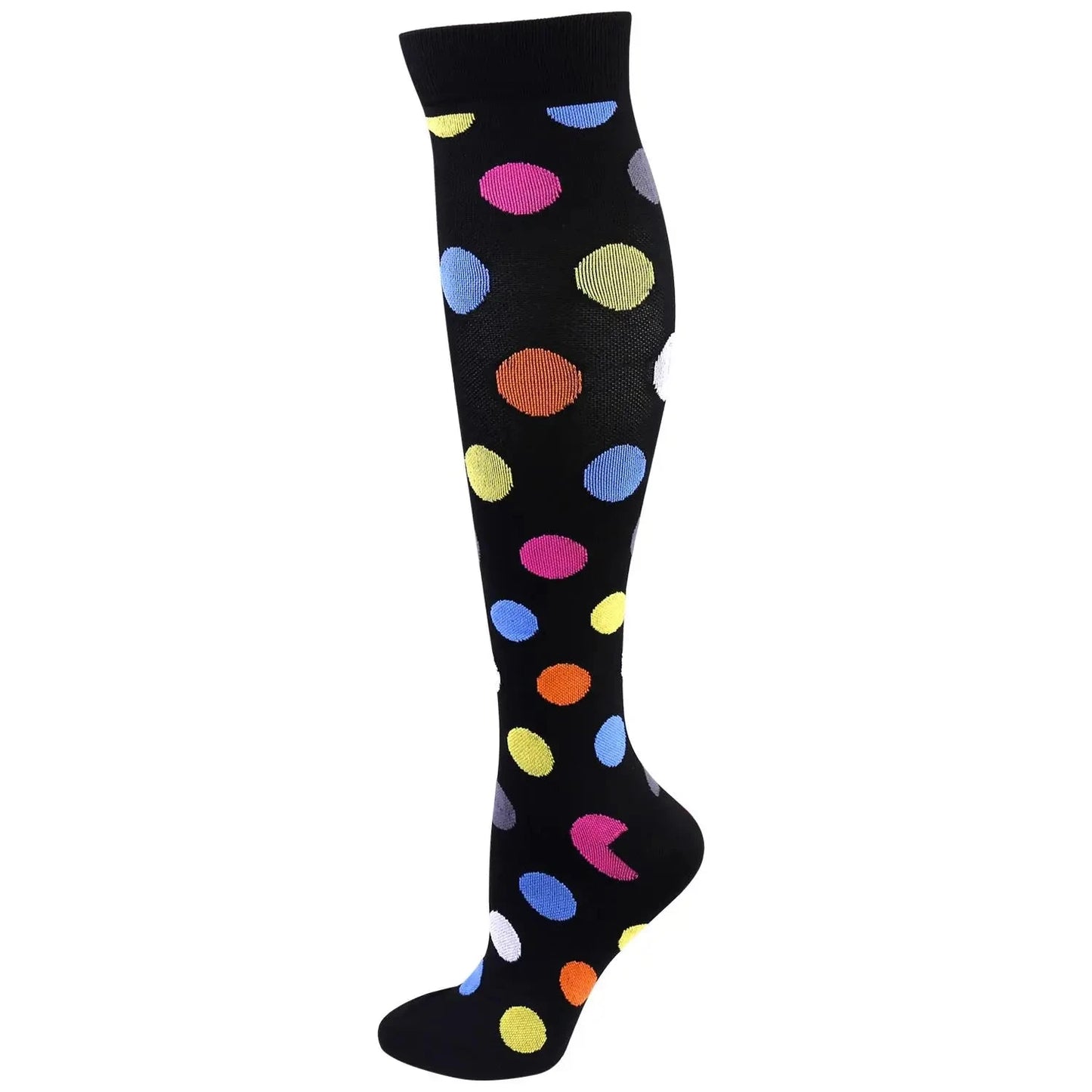 Men Women Compression Socks Varicose Veins Socks 20-30 Mmhg Outdoor Sports Cycling Travel Flight Nurse Running Leg Support Socks GlowCart