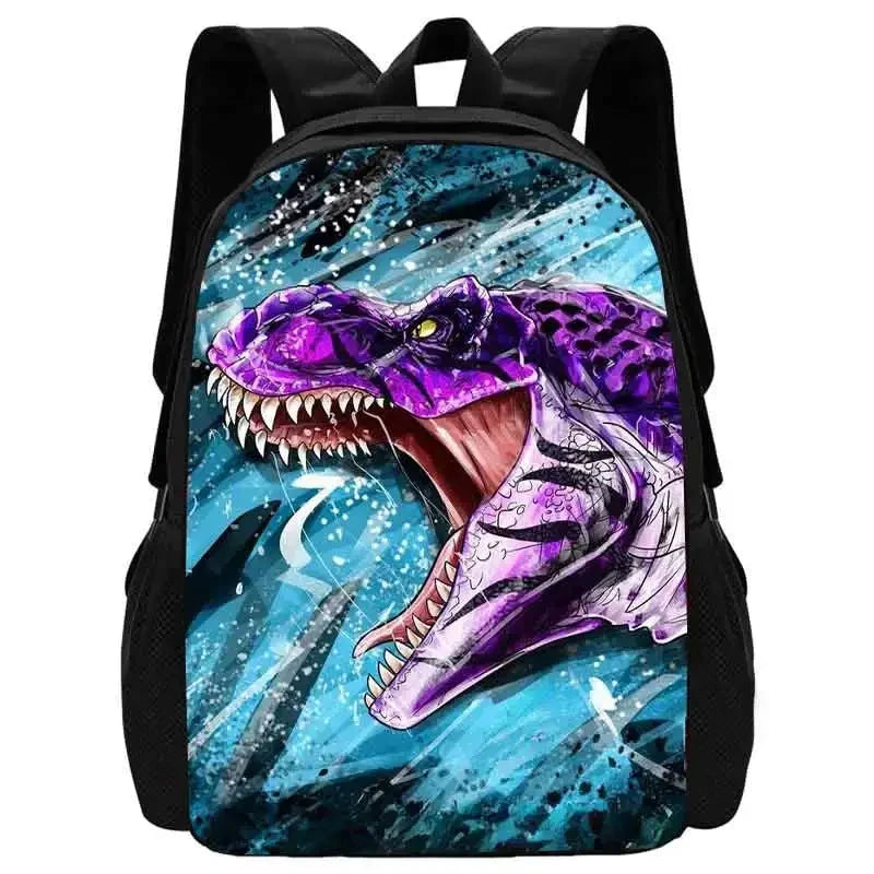 Mochila Dinosaur School Backpack for Children,School Bags for Boys ,Light Weight Cartoon Animal Prints Child Backpack Durable GlowCart