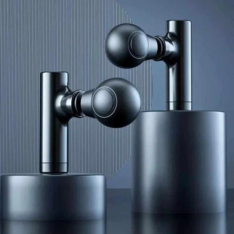 Mini Massage Massage LCD Screen 6 Heads Gun Muscle Massager GlowCart