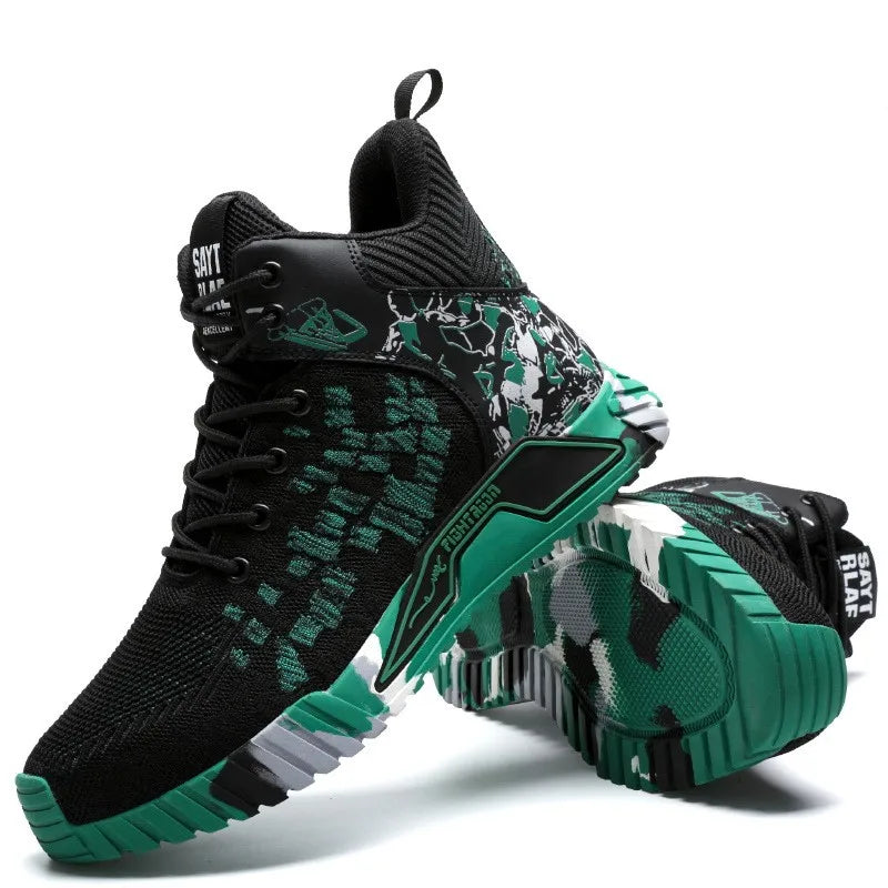 High Top Safety Shoes Men Steel Toe Work Shoes Men Women Work Safety Boots Anti Smash Safety Indestructible Work Boot Breathable GlowCart