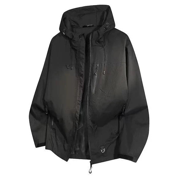 Autumn Men's Rain Jacket Lightweight Windbreaker Coats with GlowCart