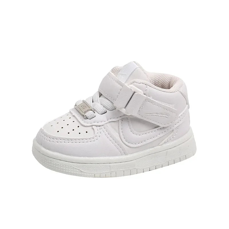 Casual Children's Sneakers Boys Girls Fall 2024 New Antislam Baby Shoes Walking Shoes Rubber Sole Comfortable Fit For Kids GlowCart