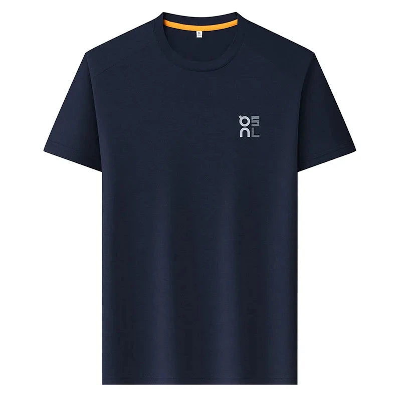 Designer Brand Men's Printed O-neck T-shirt Fashionable GlowCart