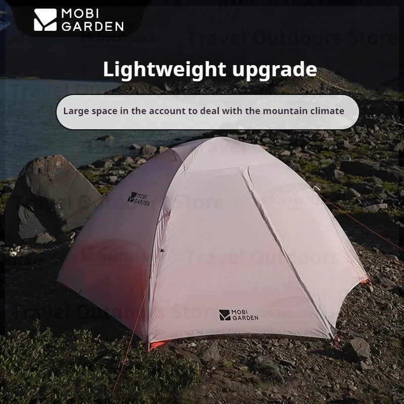 Mobi Garden Ultralight Tent Nylon Waterpoorf 1-2 Person GlowCart