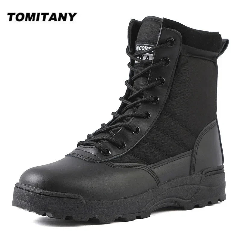 Tactical Boots Men Boots Special Force Desert Combat Boots GlowCart