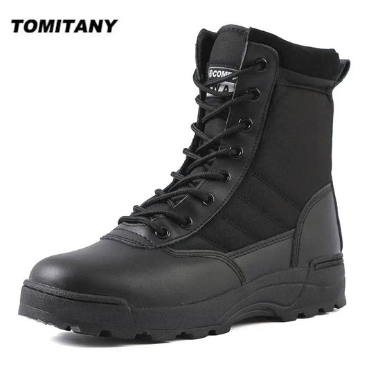 Tactical Boots Men Boots Special Force Desert Combat Boots GlowCart