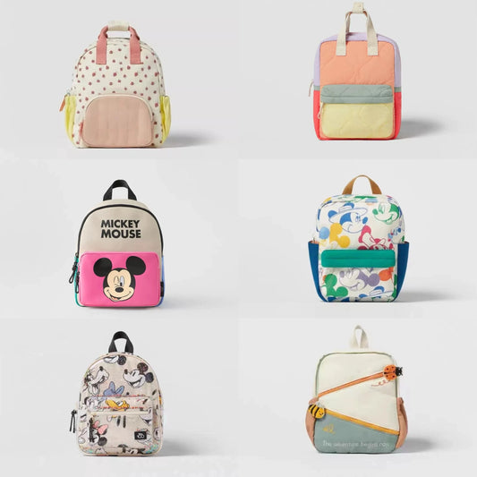 Child 2025 Trendy Backpack New Lovely School Bags Fashion Casual All-match Two-shoulder Bags Baby Boys Cartoon Printed Backpack GlowCart