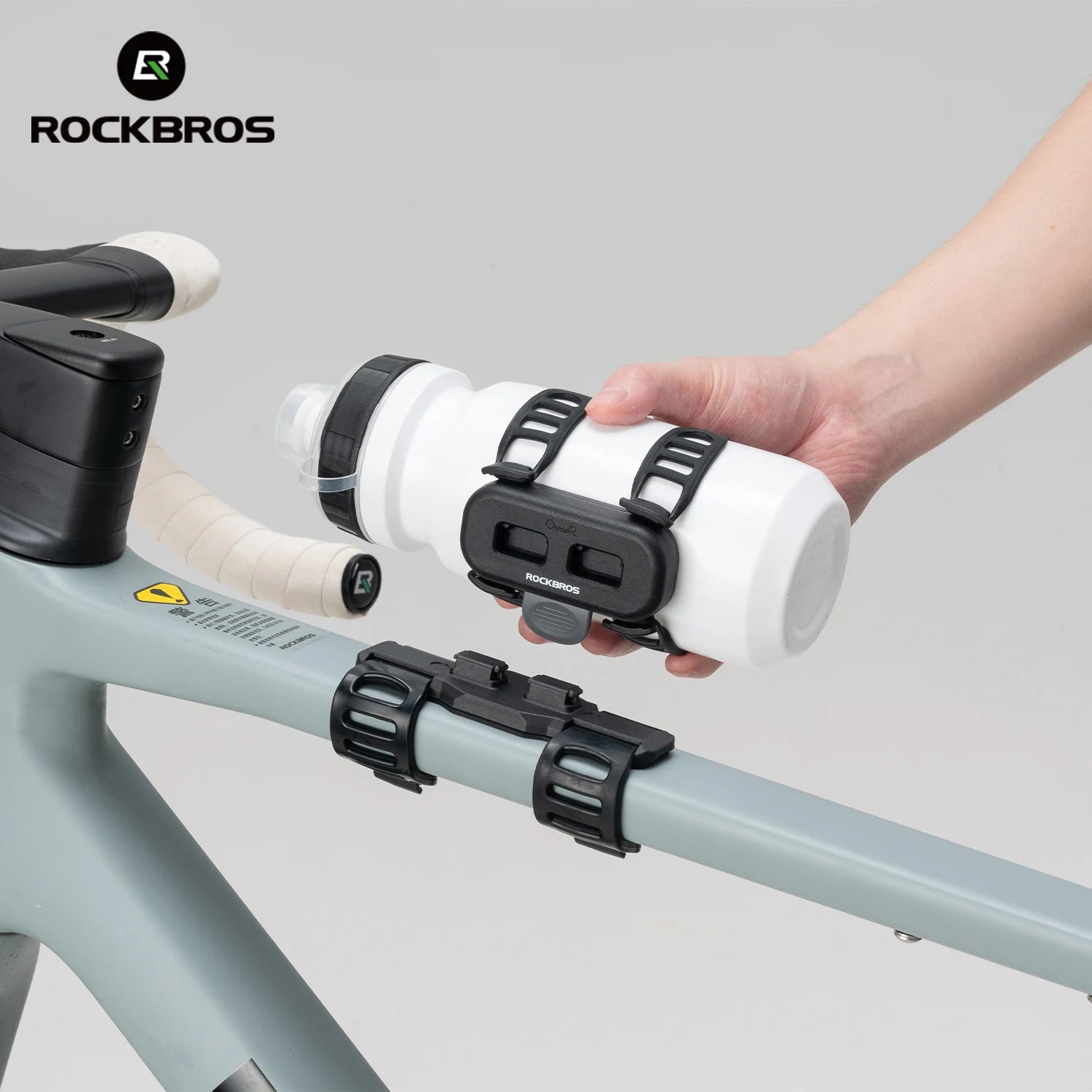 ROCKBROS Magnetic Water Bottle Bracket Portable Bike Cup Holder Mount Lightweight Universal Bottle Cages Shock absorption GlowCart