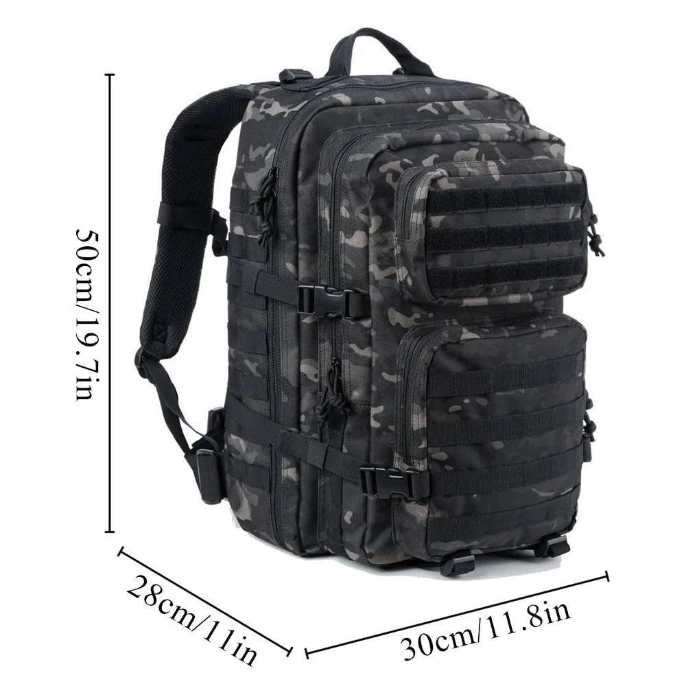 Outdoor Camouflage Tactical Backpack, Waterproof Backpack, GlowCart