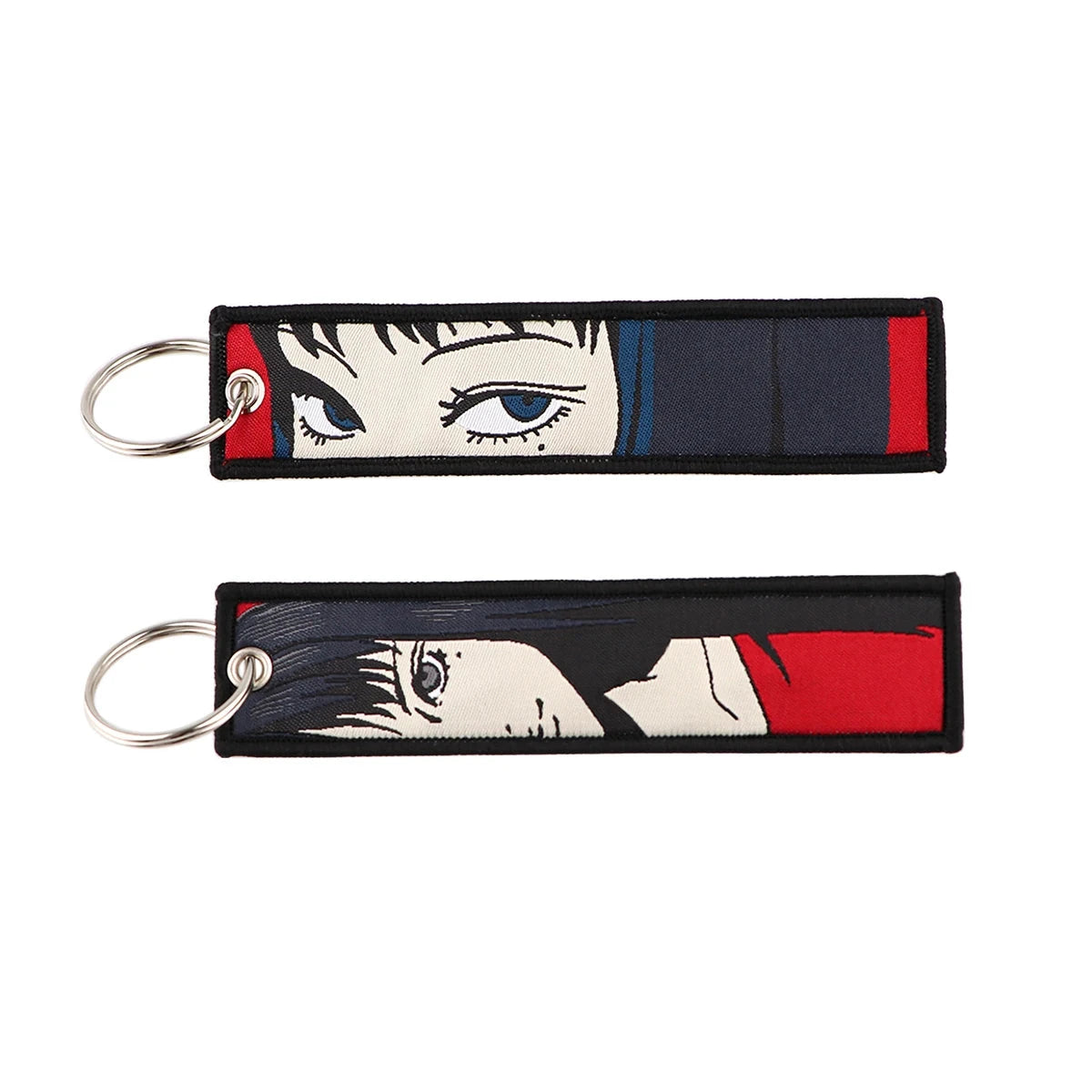 Classic Anime Cool Embroidery Key Fobs Key Tag Motorcycles GlowCart