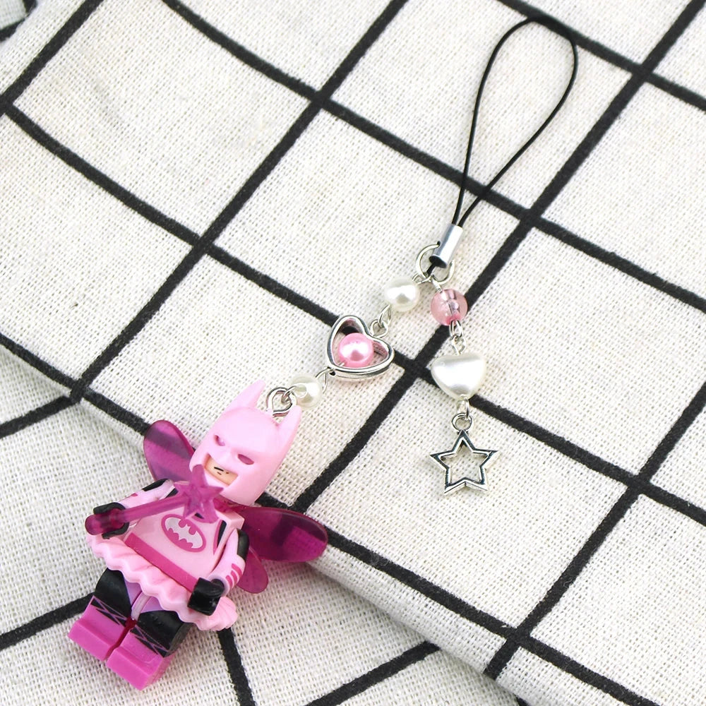 Y2k Handmade Jewelry 3D Fairy Batman Spider-man Figure GlowCart