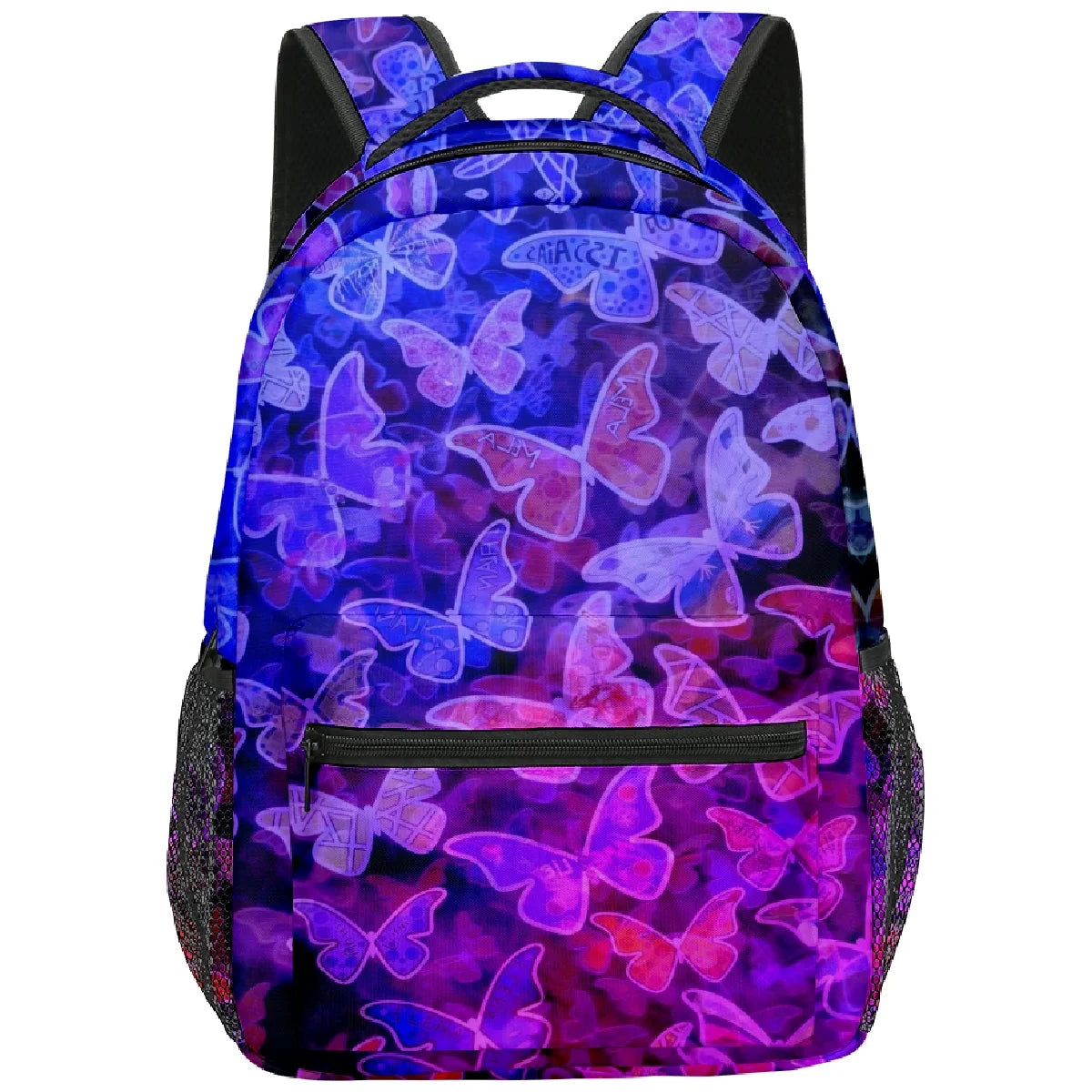 Trendy Popular Funny butterfly student Bookbag Notebook GlowCart