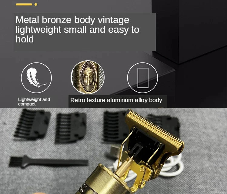 T9 Hair Clipper Repair Beard Shaving Body Hair Trimmer GlowCart