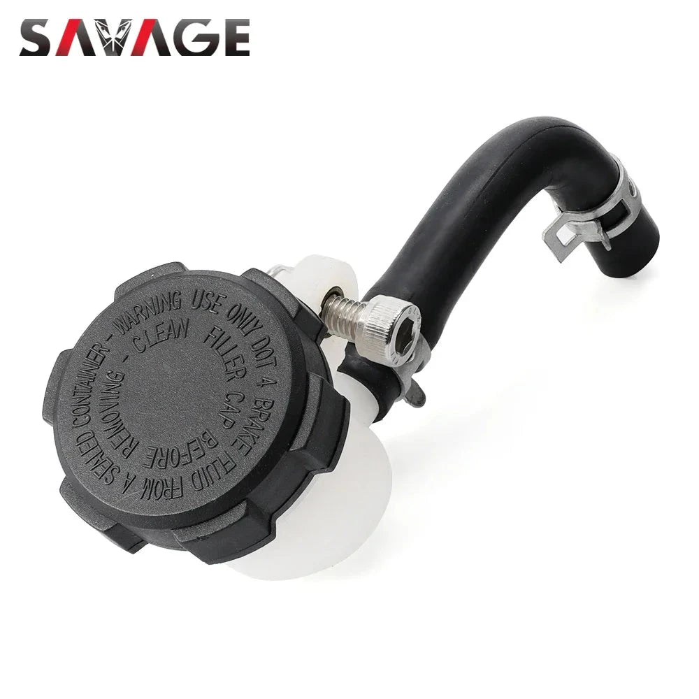Motorcycle Universal Front Hydraulic Clutch Reservoir Cup Rear Brake Master Cylinder Oil Fluid Reservoir Tank For Yamaha Honda GlowCart