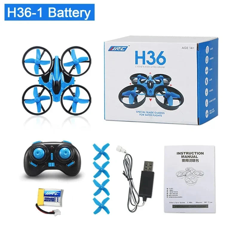 JJRC H36 Mini Rc Drone 4ch 6-Axis Headless Mode Helicopter GlowCart