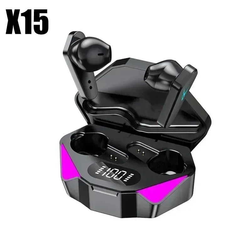 X15 TWS Gaming Earbuds Wireless Bluetooth Earphones With Mic