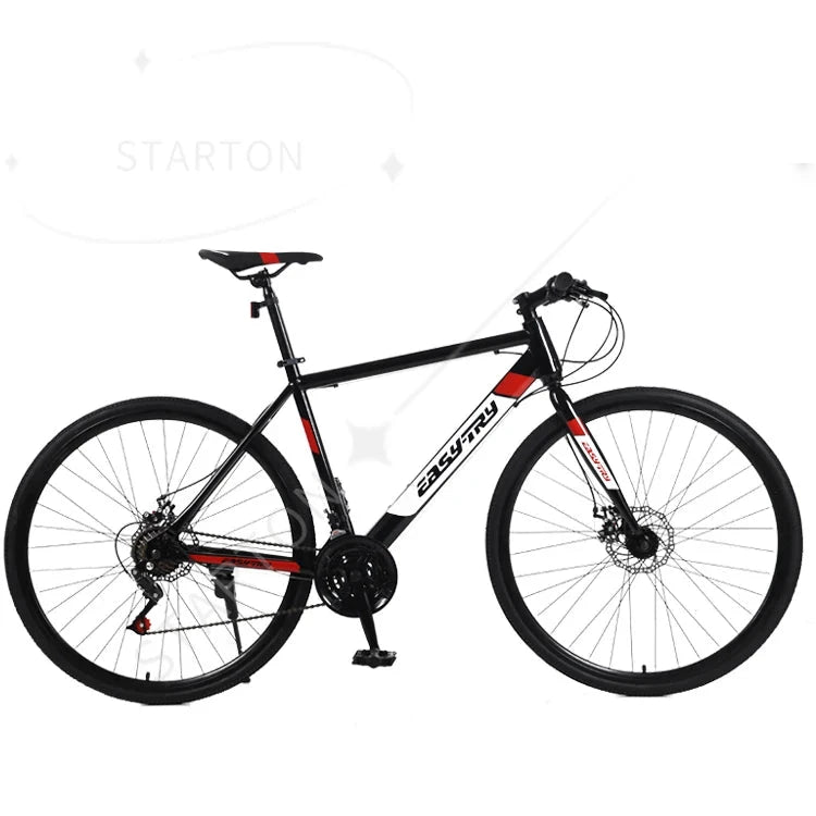 With 700*35C 40C 45C Gravel Bike Disc Brake 16 Speed Tire Steel Fork China Factory New Road Bike GlowCart