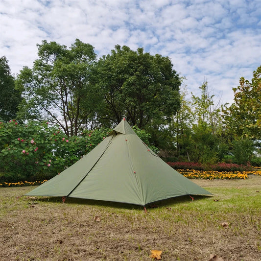 Tipi Rainfly Hot Tent, Lightweight, Hunting, Family Team, GlowCart