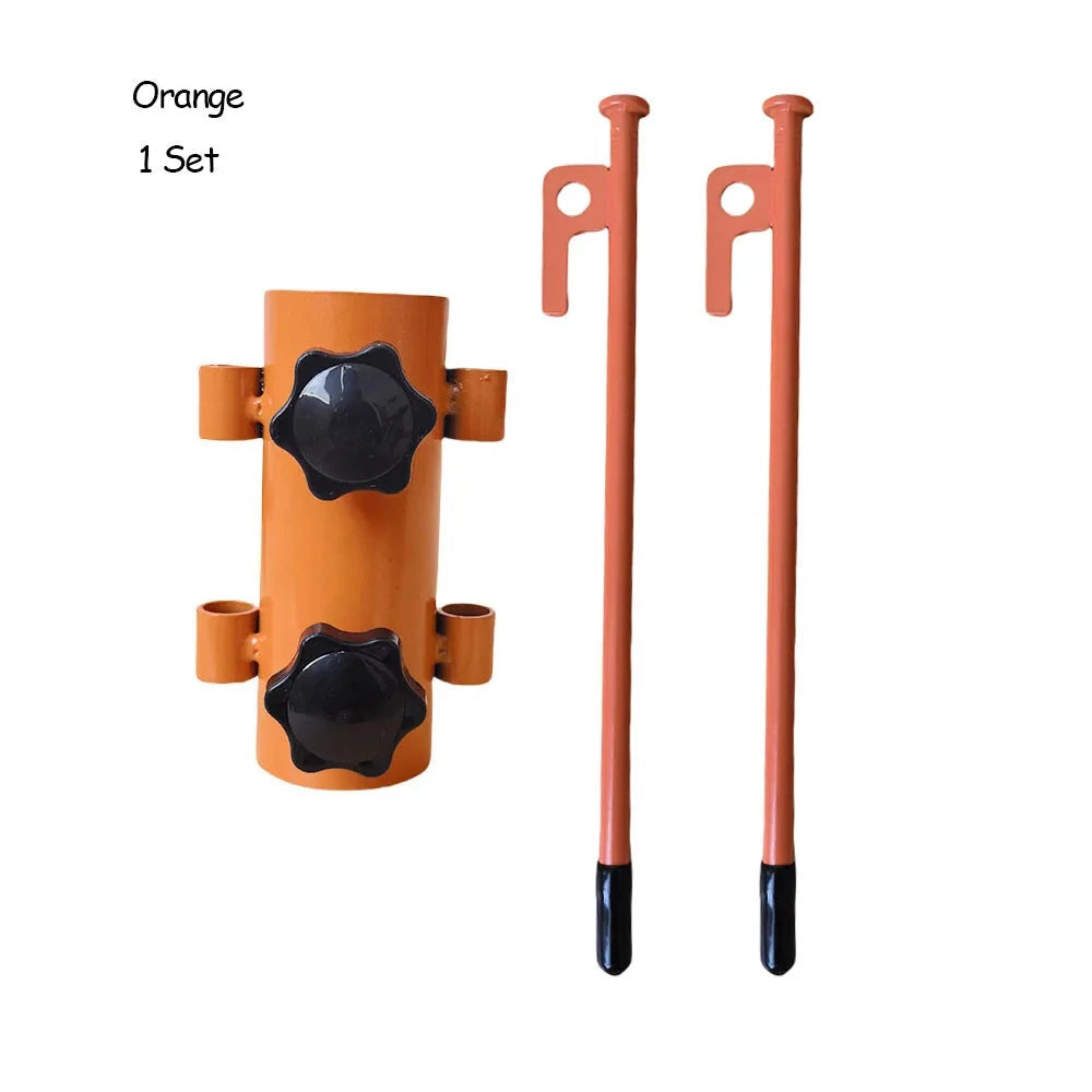 Outdoor Camping Canopy Pole Fixed Tube Adjustable Tent GlowCart