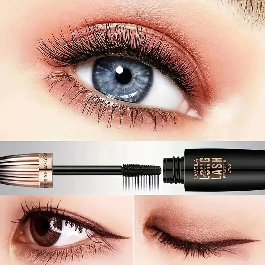 Waterproof 4D Mascara Thick Long Smudge-proof Plump GlowCart