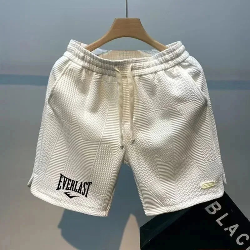 2025 New casual printed shorts fashionable and popular men's GlowCart