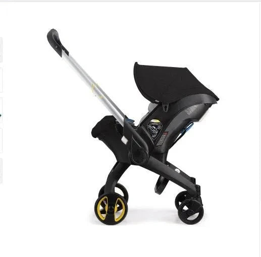 Baby Stroller 3 in 1 High Landscape Newborn Car Seat Stroller Infant Trolley Wagon Portable Baby Pushchair Cradle Travel System GlowCart