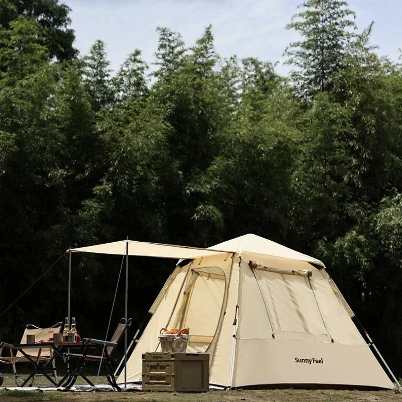 Inflatable Cabin Tent - 5-8 Person Waterproof Pop-up Tent GlowCart