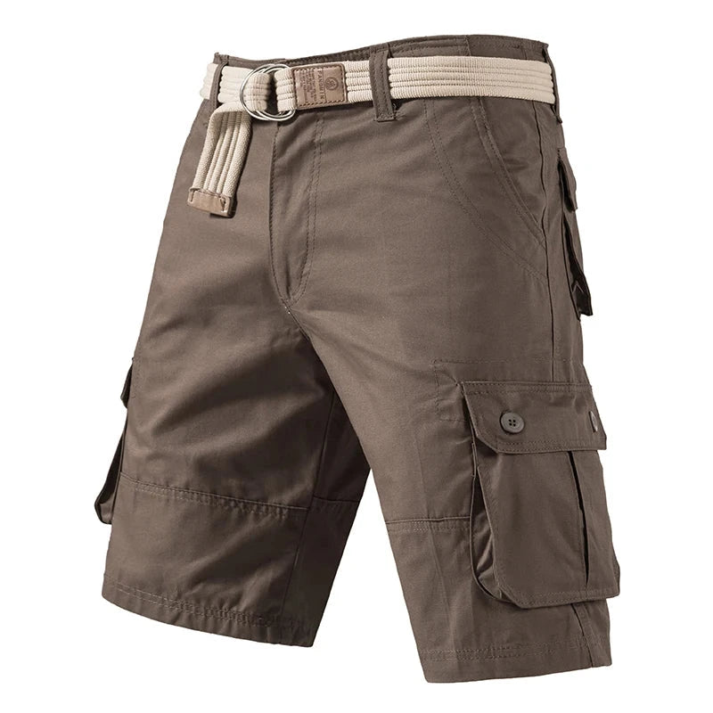 Cargo Knee Shorts Men Sports Casual Bermuda Shorts Plus Size GlowCart