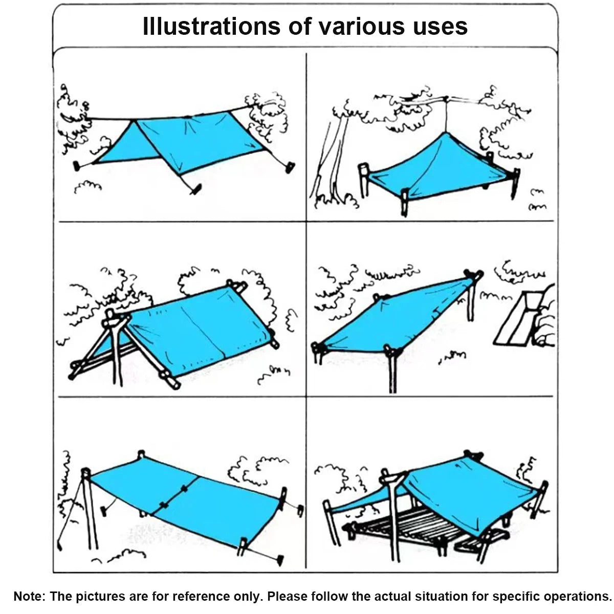 Ultralight portable outdoor tent waterproof sunscreen GlowCart