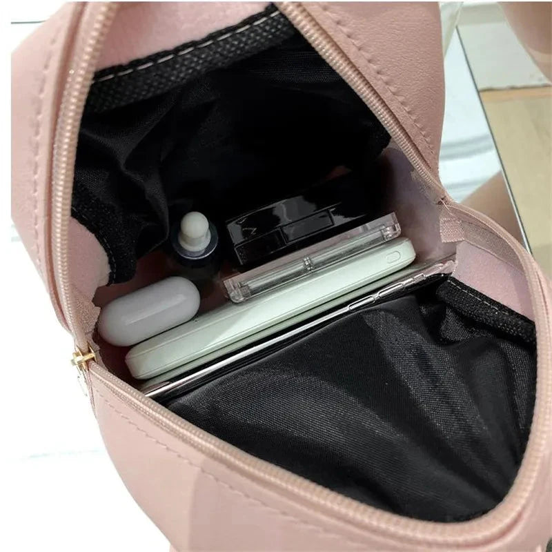 Backpack for Women PU Leather Multifunction Crossbody Bag GlowCart