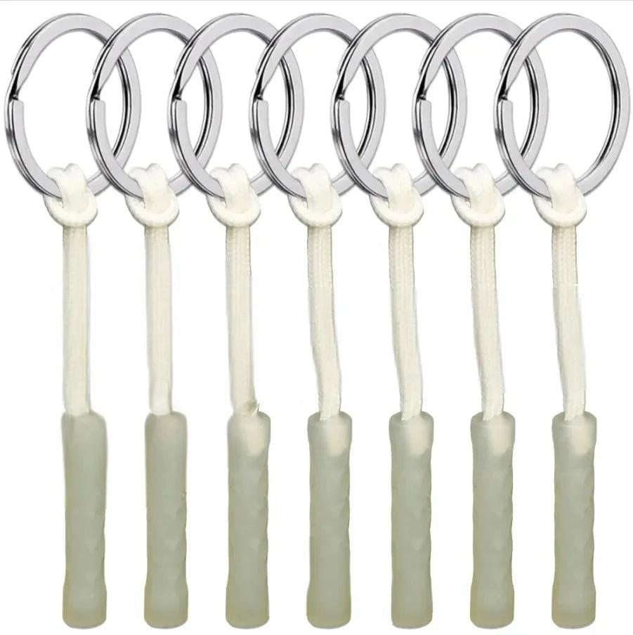 Glow in the Dark Zipper Pull Luminous Zipper Tag for GlowCart