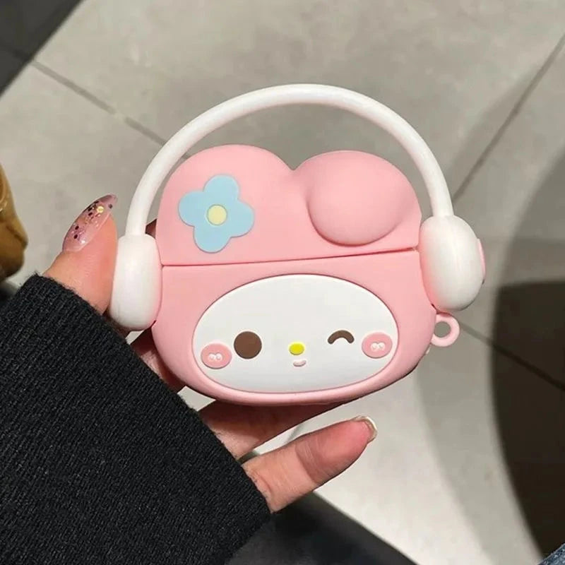 3D Cartoon Case for AirPods 4 2024 New Silicone Earphone GlowCart