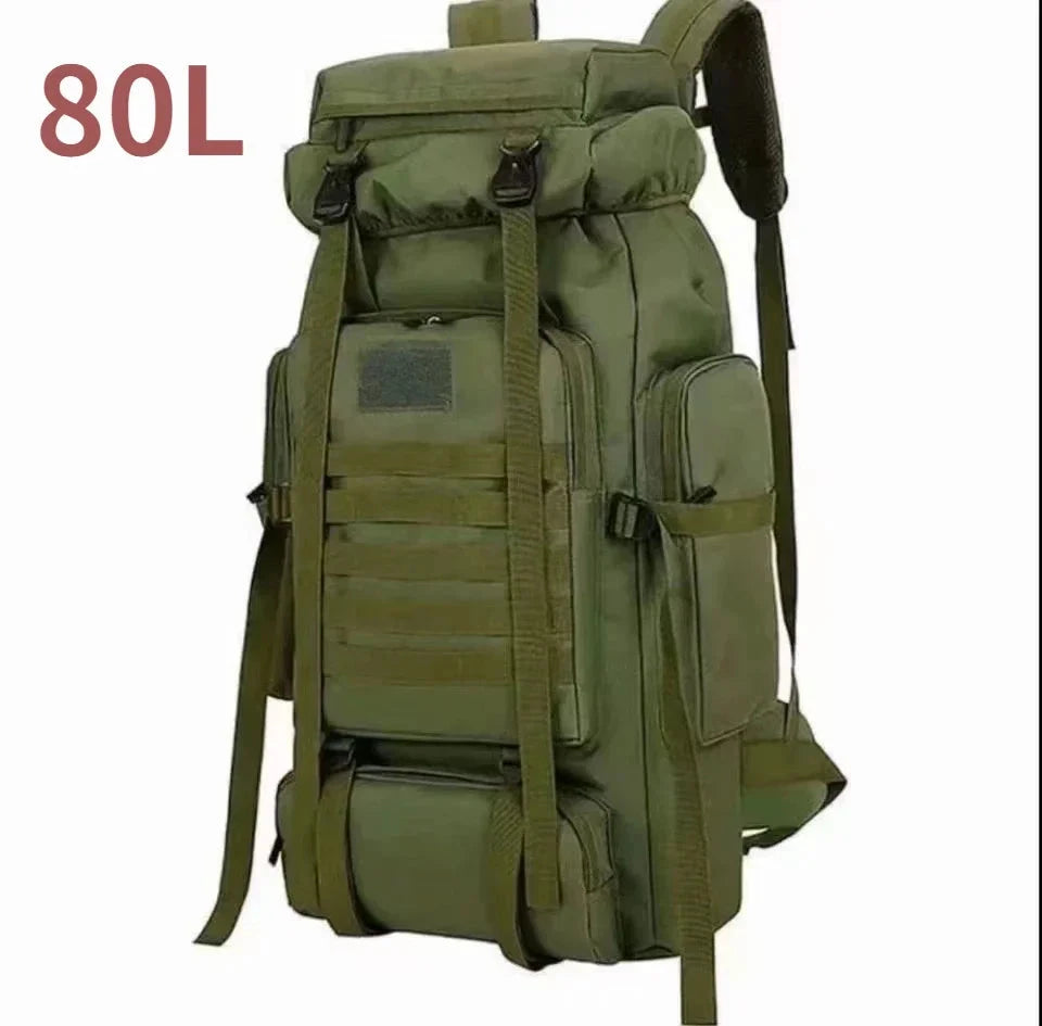 80L/100L  Mountaineering Bag Climb Bag Tactical Backpacks GlowCart