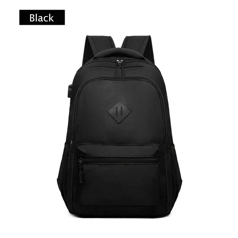 Large Capacity Backpack with USB Port Men Women Travel GlowCart