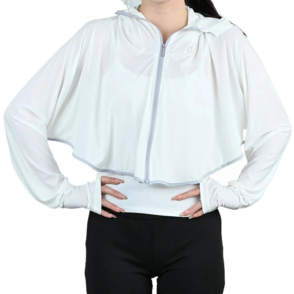 Summer Icesilk Quick Drying Solid Color Sun-Protective GlowCart