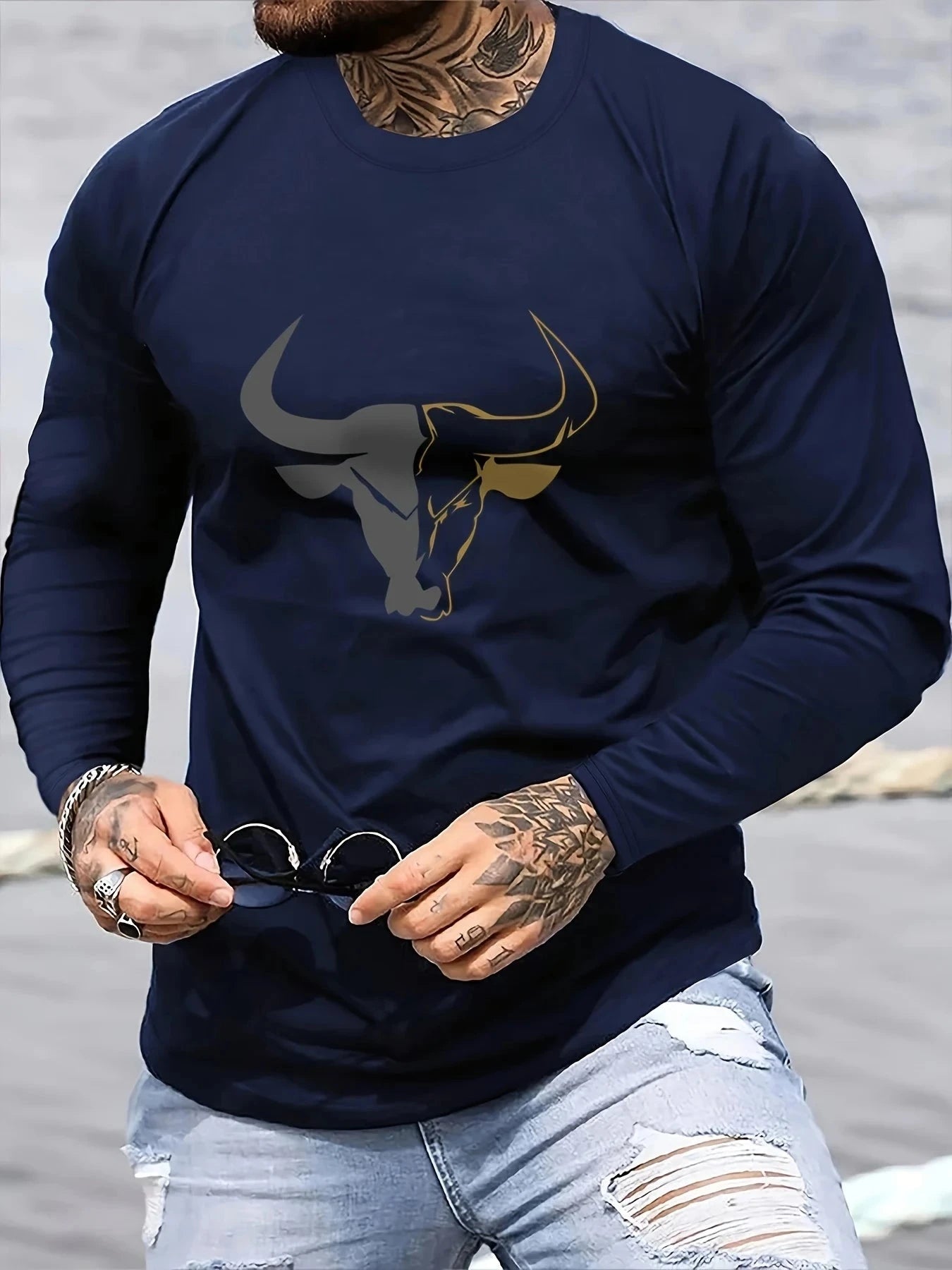 Men's 100% pure cotton loose fit plus size comfortable GlowCart